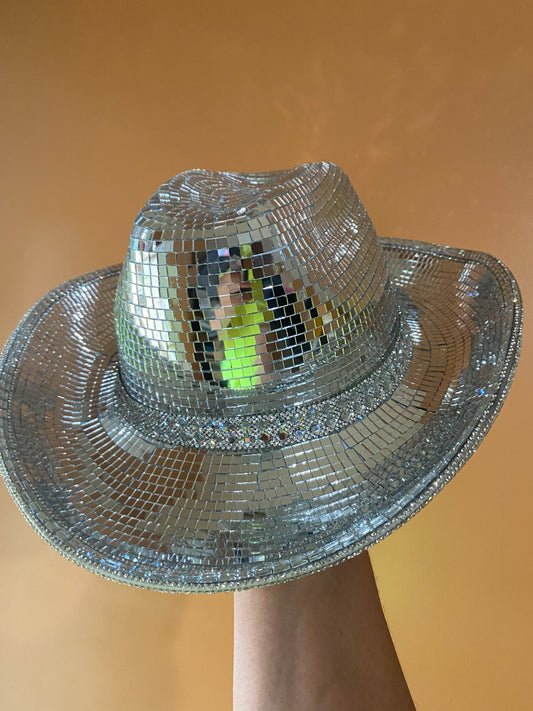 DiscoBall Cowboy Hat